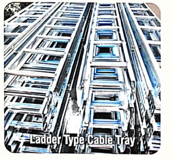 PLM Stainless Steel Industrial Ladder Cable Trays 50 - 150 mm 100 - 1500 mm 1.2 - 3 mm_1