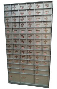 Netaji Mild Steel Dual Control 7 lever Safety Lockers 2000 x 1080 x 600 mm Vault_2