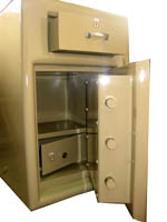 Netaji Mild Steel 10 Lever Dual Control Safety Lockers 29 x 20 x 25 inch PPS42_2