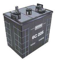 EXIDE 6C225 Sealed, VRLA 8 V 225 Ah Lead Acid Batteries_0