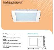 Ensave 15 W Rectangular 150 x 44 mm LED Panel Lights Recessed Mounted_0