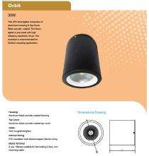 30 W Round 200 mm Dia LED Panel Lights Surface Mounted_0