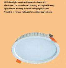 24 W Round 225 mm Dia LED Panel Lights Recessed Mounted_0