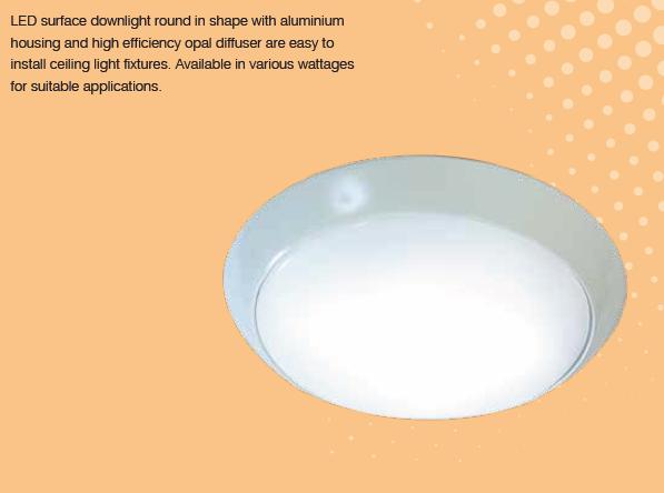 36 W Round 380 mm Dia LED Panel Lights Surface Mounted_0