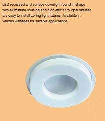 24 W Round 280 mm Dia LED Panel Lights Recessed Mounted_0
