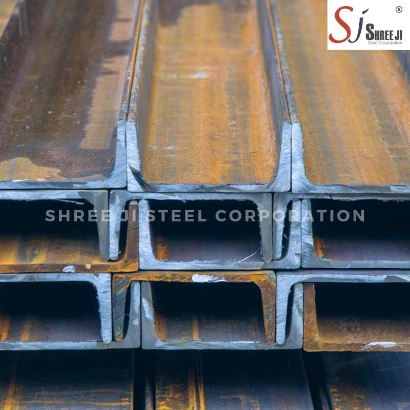 Shreeji 75 x 40 mm C Shape MS Channels 5 mm_1