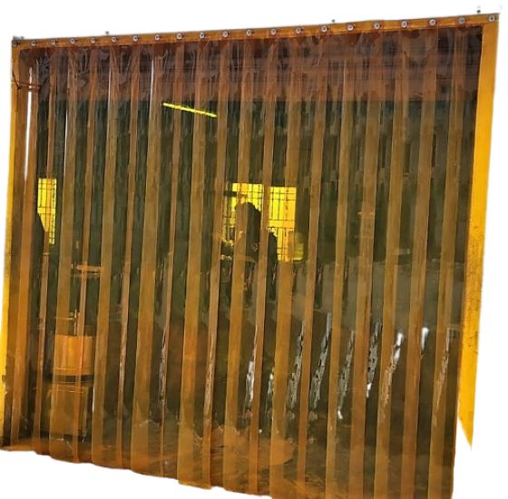 Anti Insect PVC Strip Curtains PVC Ribbed_1