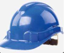 HDPE Blue Modular Safety Helmets_0