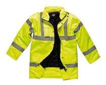 Polyester Safety Jackets Standard With Sleeves Yellow_0
