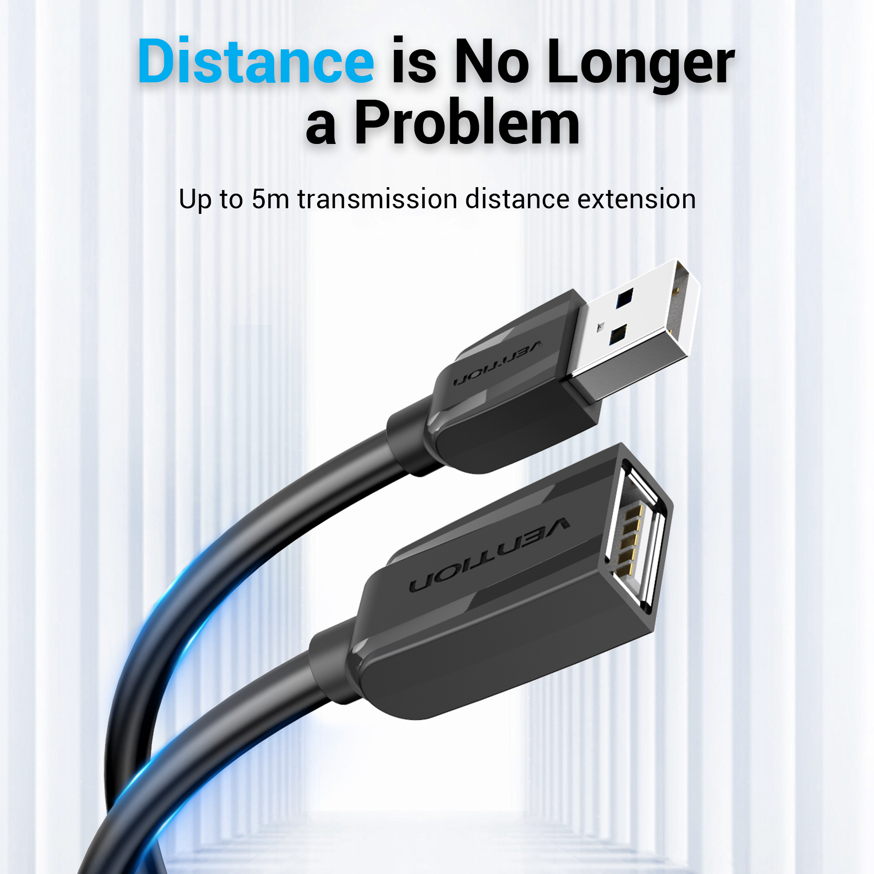 VENTION VAS-A44-B150 Type A F 1.5 m USB Cables_1