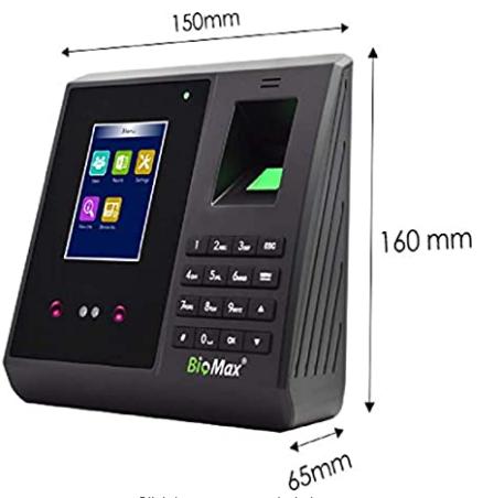 BLUES NBM70 Face, Fingerprint, Card 2000 User Time Attendance System_2