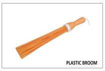 Plastic Kharata Broom  Orange_0