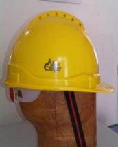 Allen Cooper HDPE Yellow Nape Safety Helmets_1