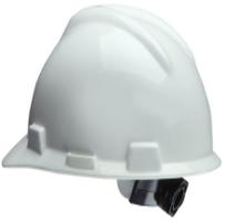 Allen Cooper HDPE White Ratchet Safety Helmets_1