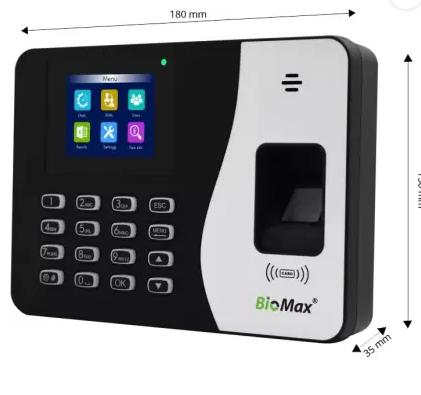 BioMax N-BM20 Fingerprint 1000 User Time Attendance System_1