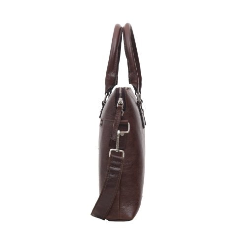 Midas Office Bags Sling Bag Leather Brown_2
