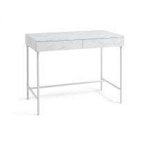 Executive Office Tables White Marble_0