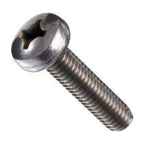 Ashok Slotted Round Head Machined Screw IS 1365_0