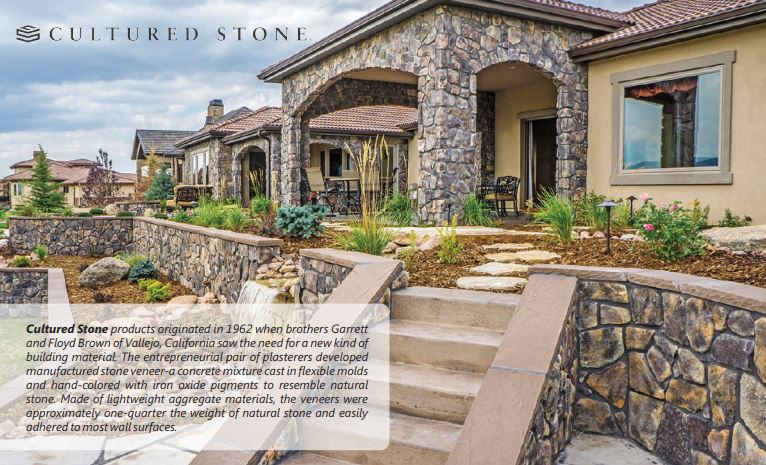 Cultured Stone PT-812 800 x 2400 mm Brown Durastone Porcelain Tile_2