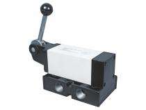 Airmax Aluminium 0.5 - 1 inch 5/2 Way Poppet Hand Lever Solenoid Valves HLPT_0