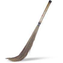 VIGUNI Grass Soft Floor Broom 42 Inch Golden, Black etc._0