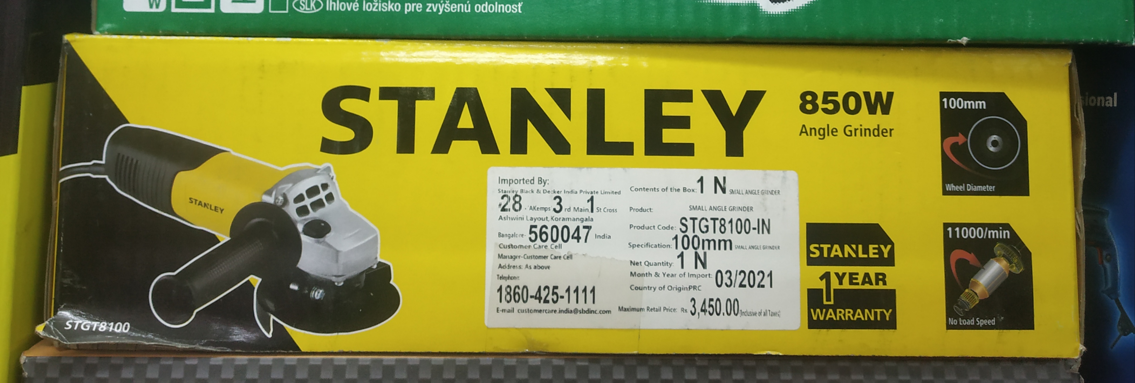 100 mm Angle Grinders 850 W_1