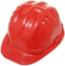 Atul Sales HDPE Red Air Ventilated Safety Helmets_0