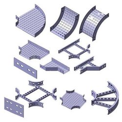 Trambakraj Electricals Steel T type Cable Tray Bend 1.2 - 3.0 mm_1