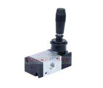 Aluminium Anodized 1/4 inch 3/2 Way Hand Lever Solenoid Valves 2AD-HR-4_0