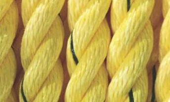 KOHINOOR ROPES Polypropylene Mountaineering 18 mm Ropes Yellow 4810 kgf_1