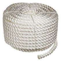 KOHINOOR ROPES Nylon 3 Strand 8 mm Ropes White 1390 kgf_0