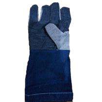 Heat Resistant Full Hand Jeans Safety Gloves Free Size_0