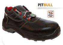 Zain PITBULL Buff Barton Leather Composite Toe Safety Shoes Brown_0