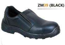 Zain ZM39 Microfiber S2 Composite Toe Safety Shoes Black_0