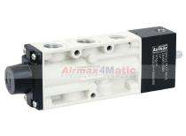Aluminium Pressure Die Cast 1/4 inch 5/2 Way Single Pilot Solenoid Valves 2 ARMPV-S5_0