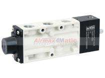 Aluminium Pressure Die Cast 1/2 inch 5/2 Way Double Pilot Solenoid Valves 2 ARMPV-D5_0