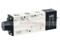 Aluminium Pressure Die Cast 1/2 inch 5/2 Way Double Pilot Solenoid Valves 3 ARMPV-D5_0