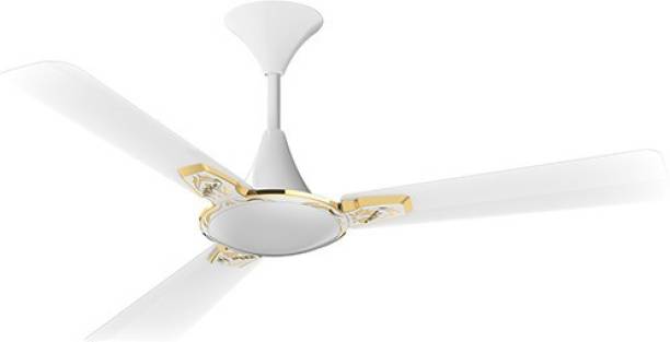 Nootan Regular 1200 mm 3 Blades 55 W White Ceiling Fans_0