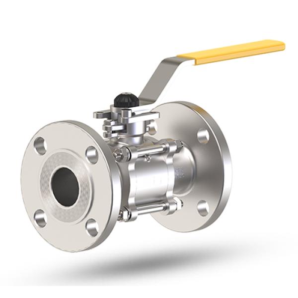 Manual SS Ball Valves 1.5 inch Flange 10 bar_0