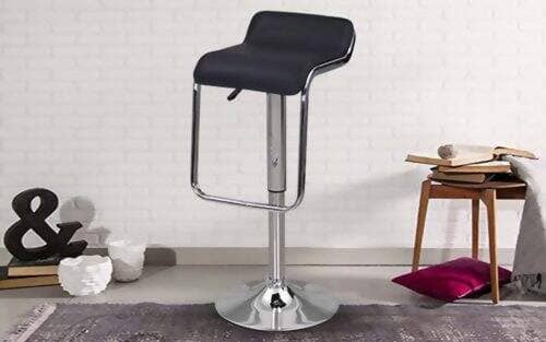 NGFC Stools Faux Leather, Chrome Black_4
