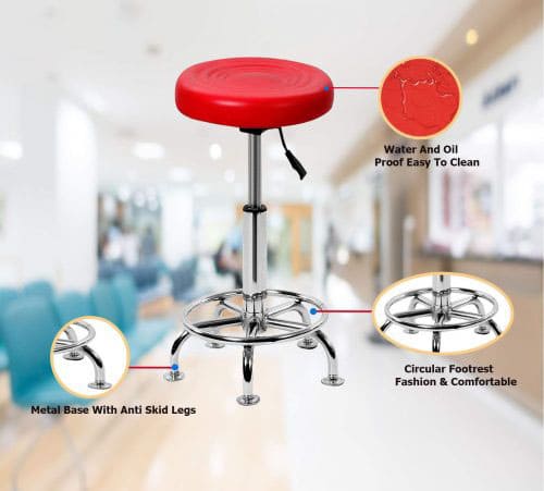 NGFC Stools Metal, Chrome Red_3