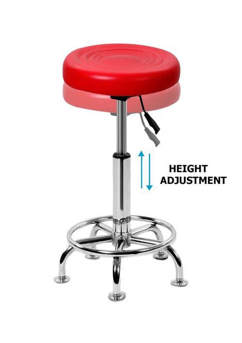 NGFC Stools Metal, Chrome Red_1
