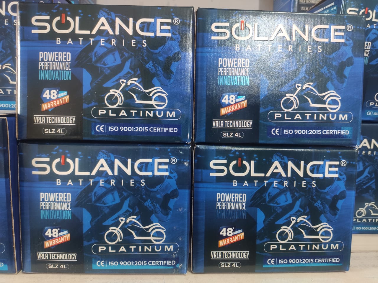 SOLANCE SLZ4 VRLA 12 V 4 Ah Lead Acid Batteries_1