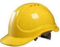 Plastic Yellow Executive Safety Helmets_0