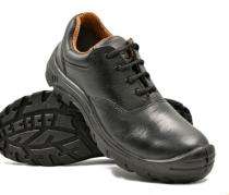 Hillson MF-01 Grain Leather Toe Cap Safety Shoes Black_0