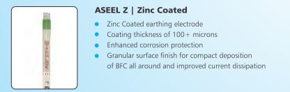 ASHLOK ASEEL 39 Z Pipe in Pipe Zinc Coated 2000 mm Earthing Electrodes_1