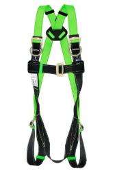 KTI Polyester Half Body Simple Hook Double Rope Safety Harness Free Size_0
