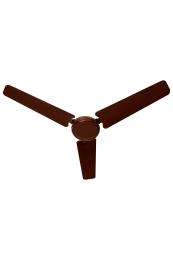 Bevel 1200 mm 3 Blades 78 W Brown Ceiling Fans_0