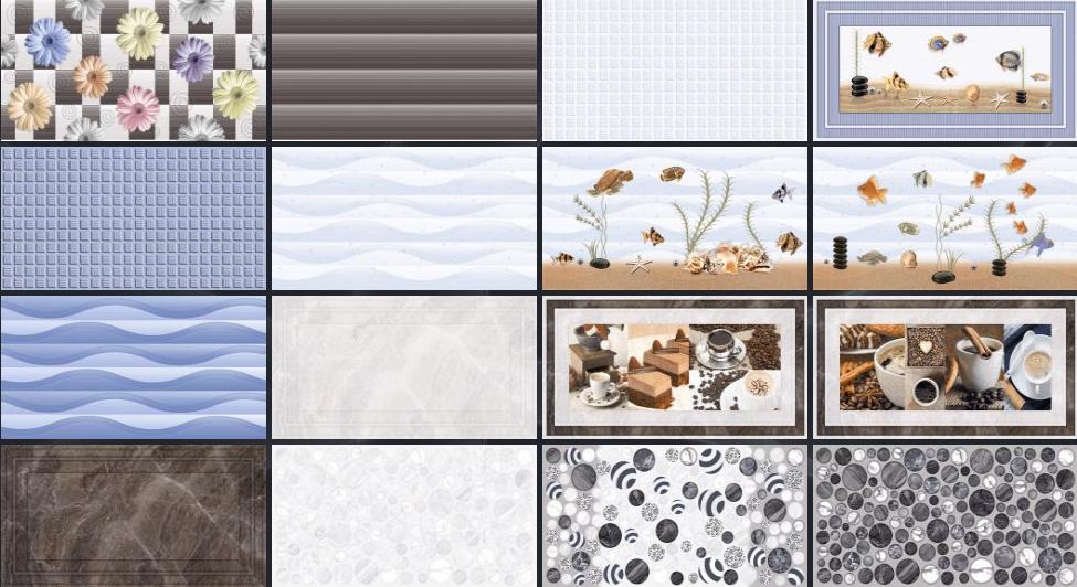 LEXUS 1 - 5 cm Multicolour Glossy Granite Tiles 30 x 60 cm_3
