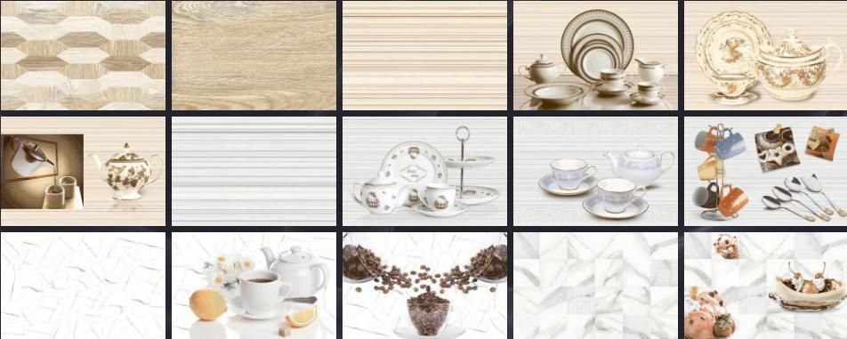 LEXUS 1 - 5 cm Multicolour Glossy Granite Tiles 30 x 45 cm_1